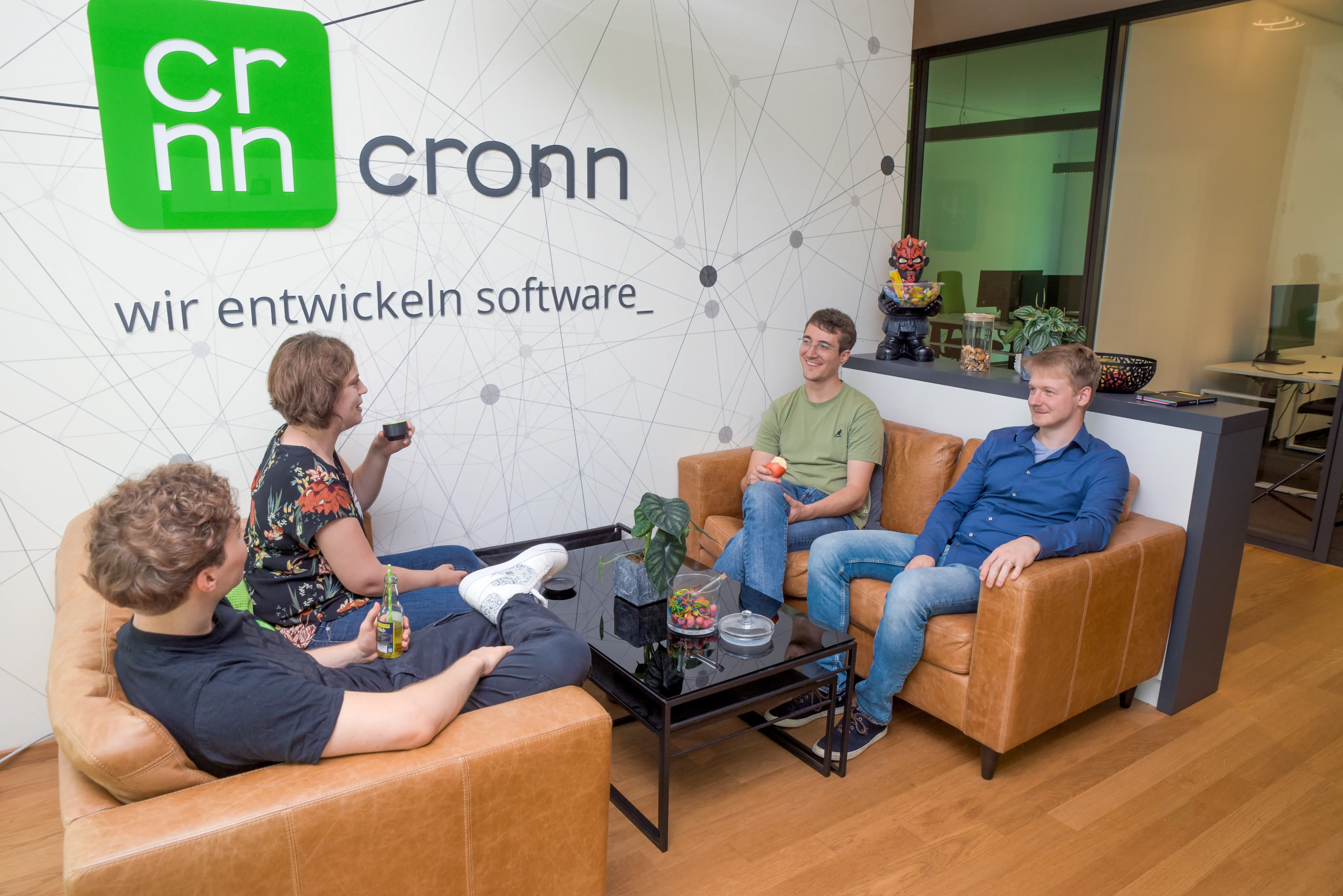 cronner trinken Kaffee