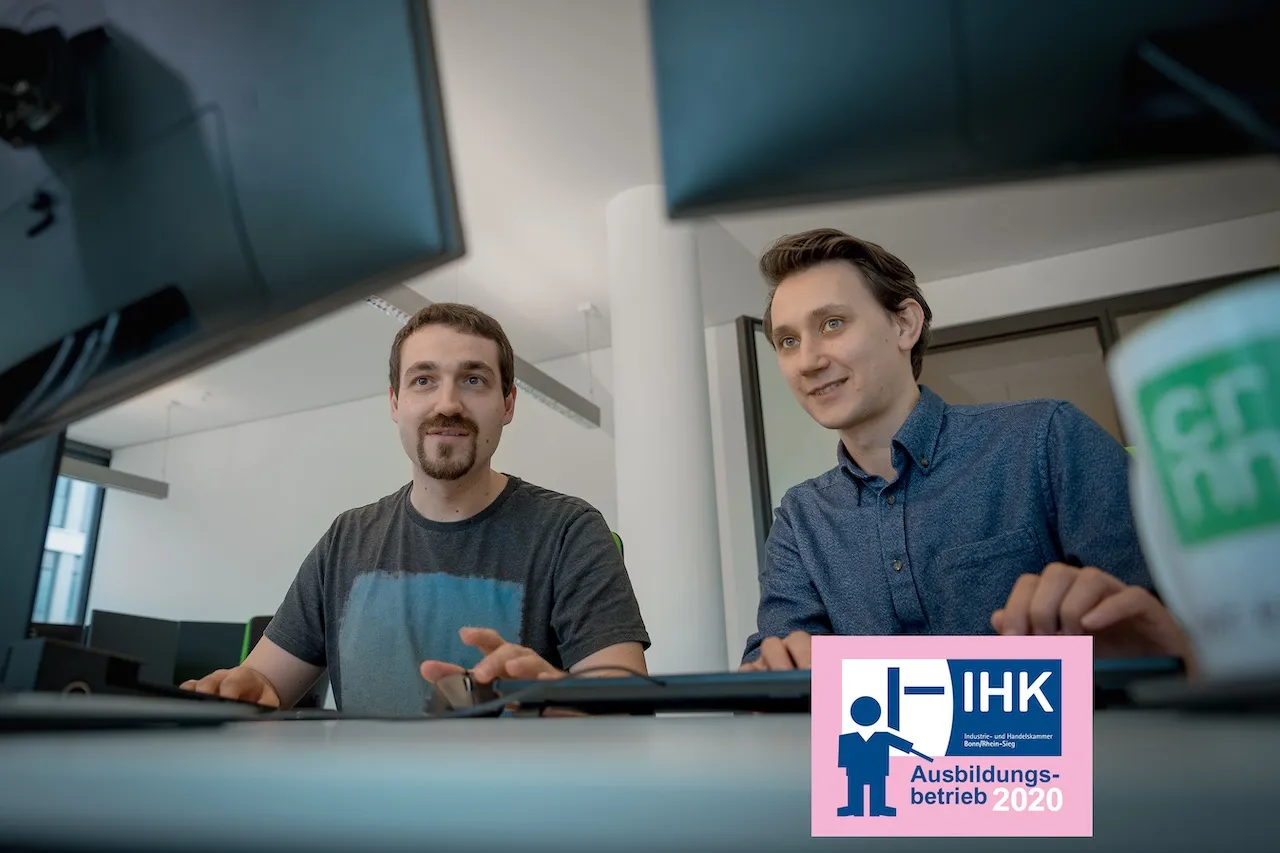 Wir bilden aus - cronn ist jetzt IHK-Ausbildungsbetrieb!
